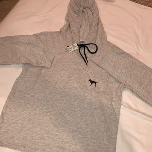 PINK light weight hoodie long sleeve shirt